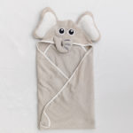 Baby Bath Cape With Embroider