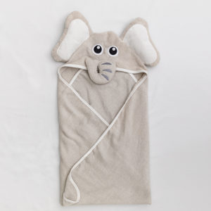 Baby Bath Cape With Embroider