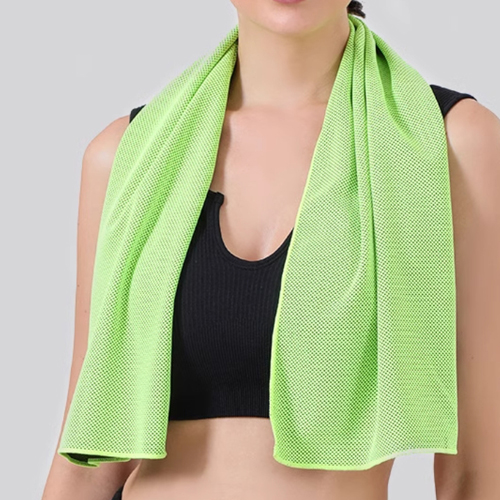 Summer cold exercise towel