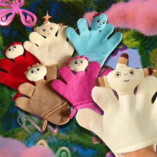 Baby Cartoon Bath Shower gloves